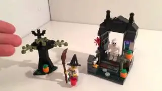 Обзор на lego дом скелета (40123)