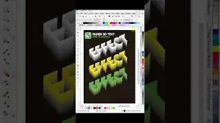 Amazing Text Effect in Coreldraw 