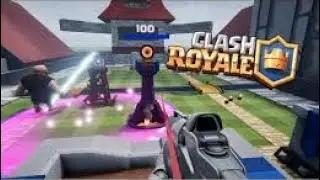 КЛЕШ РОЯЛЬ ТЕПЕРЬ В 3D! ПОКАЗАЛ ЛЕГЕНДАРКУ СПАРКИ И ГИГАНТА В 3Д - CLASH ROYALE 360 Градусов