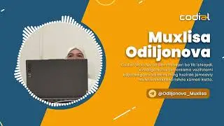 Suhbat qilinadigan emas, suhbat qiladigan xodim bo‘ling | Muxlisa Odiljonova