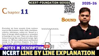 Sound - Class 9 Science Chapter 11 [Full Chapter]