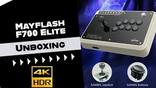 Unboxing del Arcade Stick Mayflash F700 Elite con piezas Sanwa 🎮  @mayflashm7044