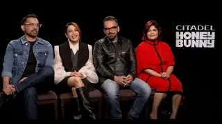 Kyle Meredith with... Samantha Ruth Prabhu, Raj & DK (Citadel: Honey Bunny)