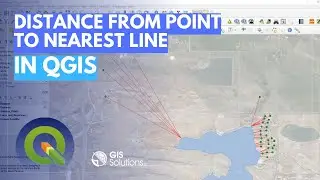 Distance from Point to Nearest Line - in QGIS