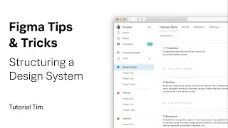 Structuring Design Systems in Figma