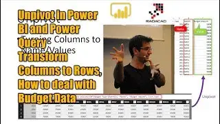 Unpivot in Power BI and Power Query Transforming Budget Data from Columns to Rows