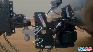 Shocker 12K Max Black Air Bumper Hitch - Shocker Hitch