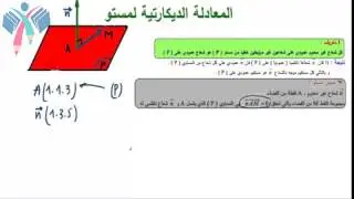 درس الهندسة الفضائية الجزء الاول - ثالثة ثانوي | بكالوريا