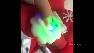 Christmas Hat light up with LED Cap