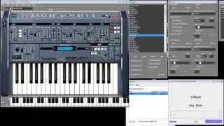 Java Music Generator on vst plugin Bruno 205