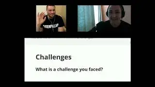 What is the most challenging thing you faced?