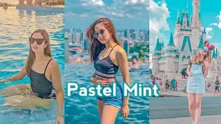 Tutorial edit foto pastel mint ala selebgram | Lightroom Mobile