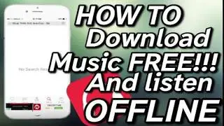 How to download music and listen without wifi  for free iPad/iPhone/iPod no PC no jailbreak
