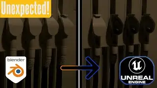 FLIPPED Normals? Unexpected! | Blender to Unreal Engine 5