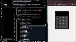 Build a Calculator with HTML, CSS & JavaScript | Beginner Web Development Tutorial 🧮