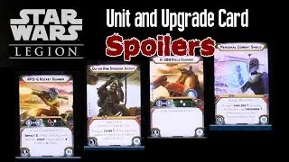 Star Wars Legion - New Upgrade and Unit Cards Spoiled from FFG's Livestream