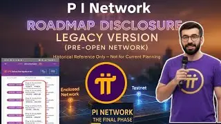 Confirmed Pi Network | Roadmap Disclosure – Legacy Version (Pre-Open Network)‎