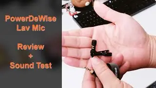 PowerDeWise Lavalier Microphone Review - Best Lav Mic Under $23?