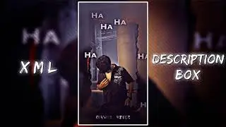 NEW INSTA TRENDING SONG XML 😍🥀 || NEW ATTITUDE XML PRESENTS FILE 😕📈 || STATUS XML PROJECT FILE