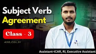 Subject Verb Agreement | English Grammar | Part - 3