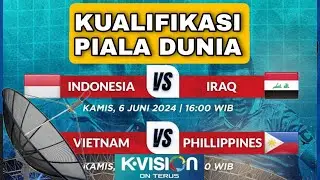 pertandingan kualifikasi piala dunia indonesia vs irak •cara nonton kualifikasi piala dunia