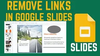 How To Remove Links In Google Slides