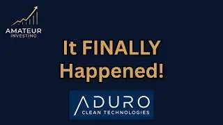 The Details Behind Most Important Event in Aduro's History $ADUR