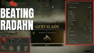 You Won't Believe How I Beat Promised Consort Radahn | My Best Build | Elden Ring DLC
