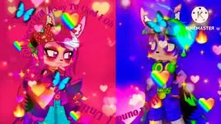 ꧁ꨄ✨ 💖❤️Magical Hyena (Me) X Julio Hyena💙💚 // 🌸 GL2 🌸 //  by 🌺 Magical-Hyena 🌺 ✨ꨄ꧂