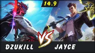 Dzukill - Yone vs Jayce TOP Patch 14.9 - Yone Gameplay