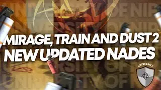 Dust2, Mirage and Train CSGO NADE TUTORIAL | Ninjas in Pyjamas