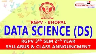 Data Science (DS) RGPV B.Tech 3rd Sem 2nd Year Syllabus & Class Announcement