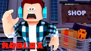 Roblox -  PRESO NO SUPERMERCADO !!