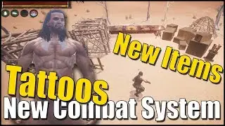 New Combat System, New Items and Tattoos - Conan Exiles