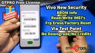 Vivo New Security Repair Via Test Point No Downgrade No Credit