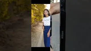 outdoor photoshoot with Nikon #short #trending