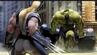 HULK VS WOLVERINE ANIME TRILER