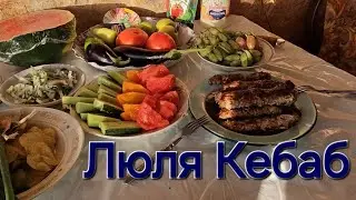 #орчанегуляют у бабули в огороде ,готовим Люля Кебаб.