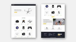 How To Make Ecommerce Website Using Html Css And Bootstrap Step By Step | Create Ecommerce Website