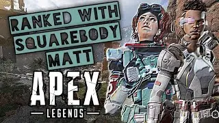 High Kill Ranked Win on Twitch  - SquareBody Edition (APEX LEGENDS)