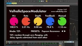Valhalla Space Modulation - Free Flanger/Doubling Plug-In
