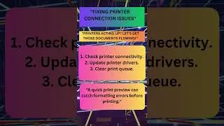 Printer connection problem