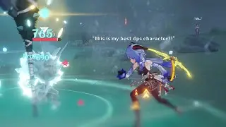Using My Best Genshin Impact Dps Character for Co-op