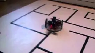 Pingubot maze solver