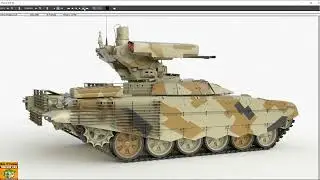 3D Model Terminator BMP 72  Algeria