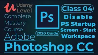 Hide / Disable the new Photoshop CC start screen - Adobe Photoshop CC Class 04