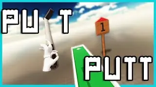 I Built a Mini Putt Course out of Legos in VR || Blockworks
