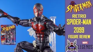 Marvel Legends SPIDER-MAN 2099 Miguel O'Hara Retro ToyBiz Card Figure Review