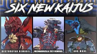 DESTOROYAH AND MG21 REMODELS COMING TO KAIJU UNIVERSE! | 6 NEW KAIJUS ||| Kaiju Universe