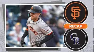 Giants vs. Rockies Game Highlights (5/8/24) | MLB Highlights